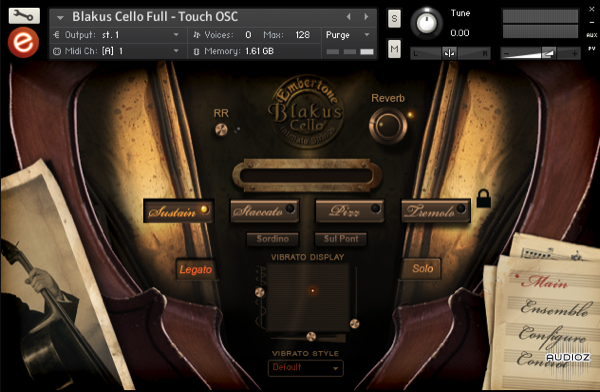 Embertone Blakus Cello 24-bit Edition KONTAKT