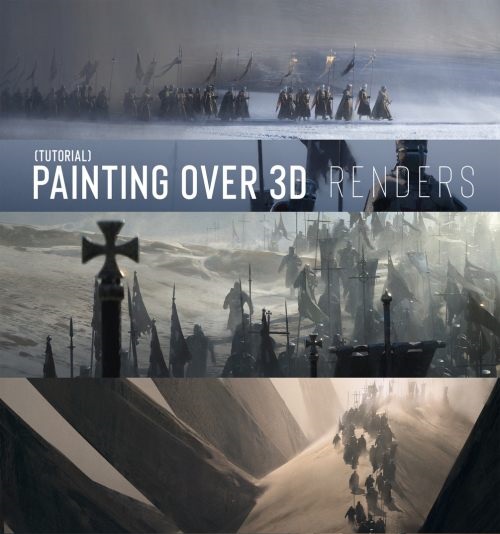 Gumroad – Painting Over 3d Renders by Jama Jurabaev