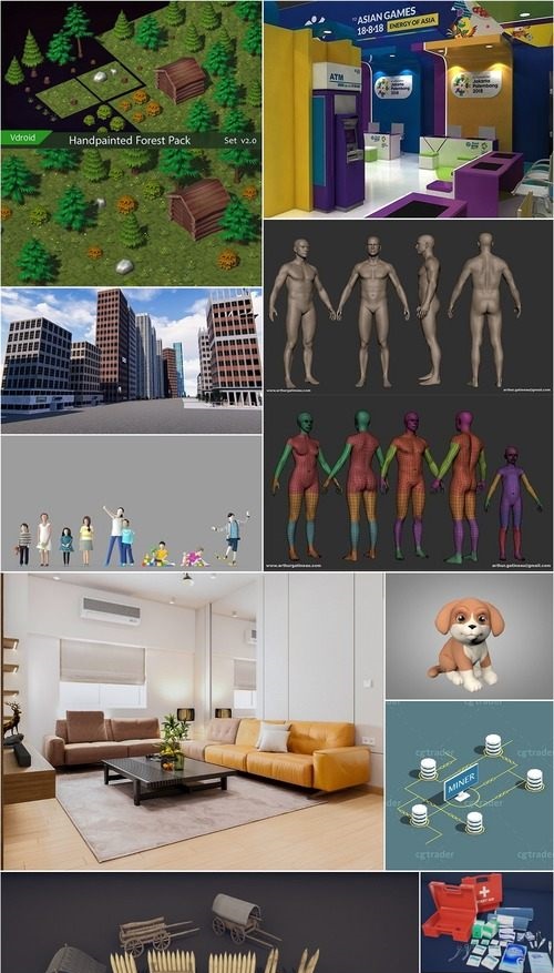 CGTrader – 3D-Models Collection 2 May 2019