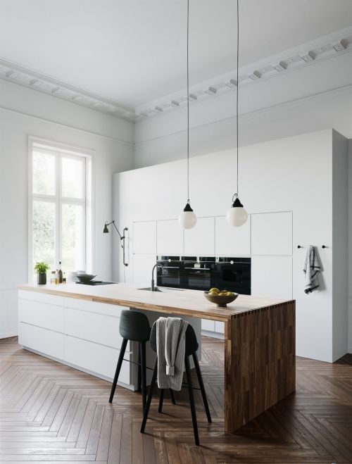 CGTrader – White Kitchen by Kvik 3D model