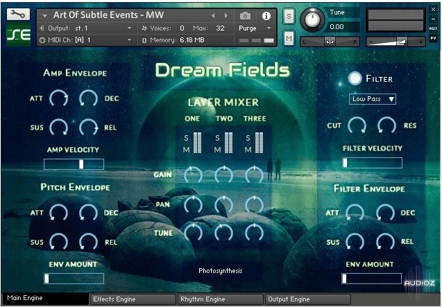 Soundethers - Dream Fields for Kontakt screenshot