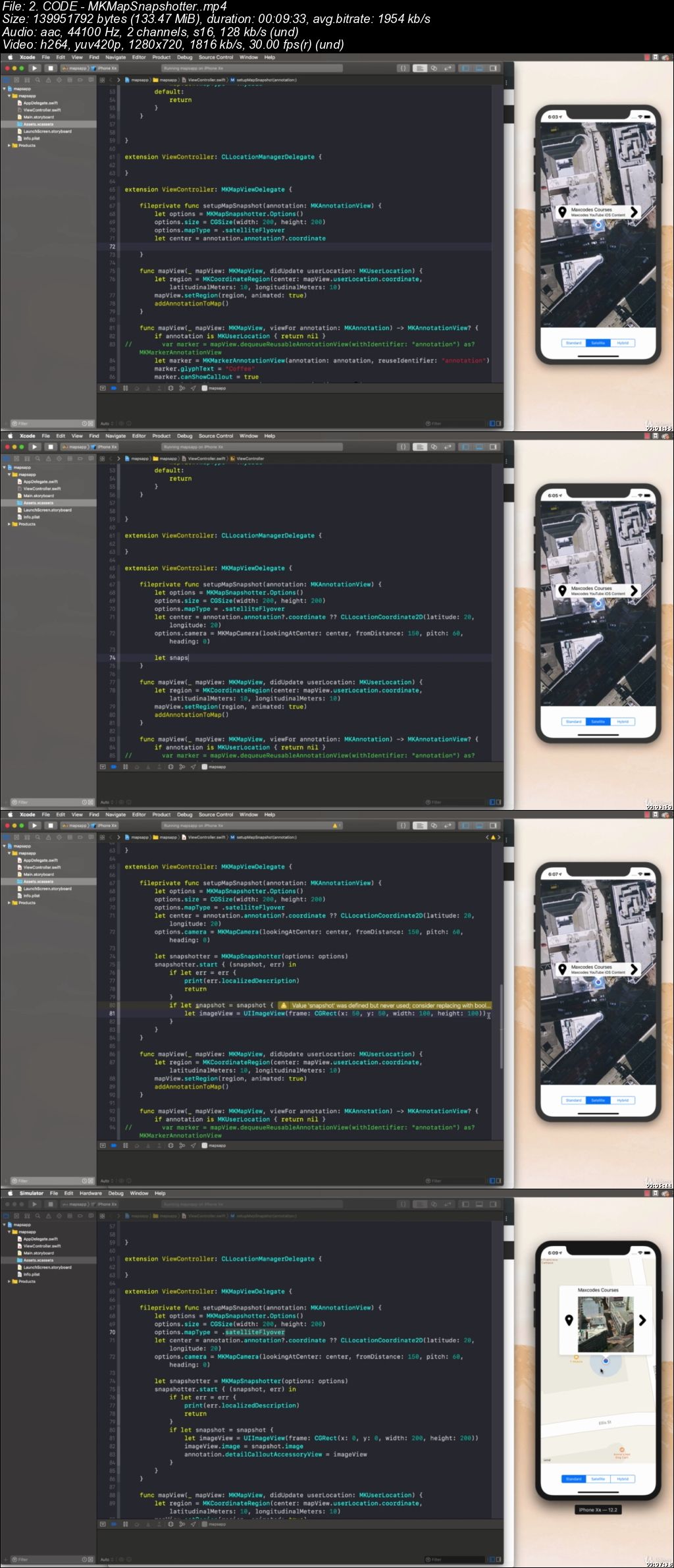MapKit & CoreLocation in Swift & Xcode - Build Map Features