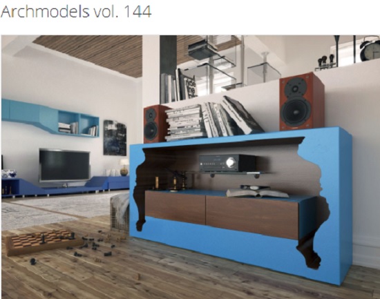 Evermotion Archmodels Vol. 144 – Living Room Furniture