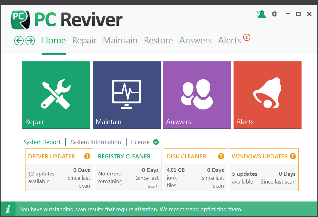 ReviverSoft PC Reviver 3.8.0.28 Multilingual