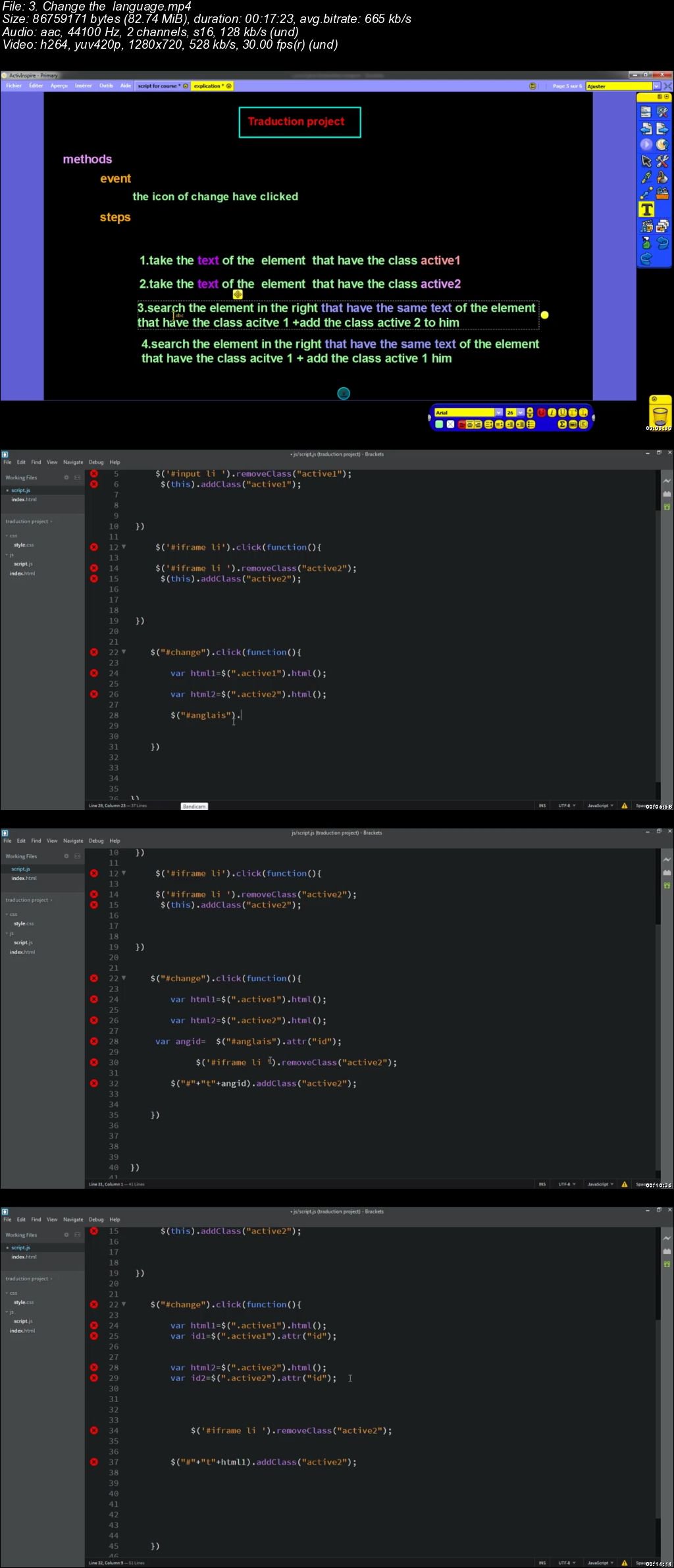 Make Google Translation From Scratch :JAVASCRIPT, PHP ,AJAX