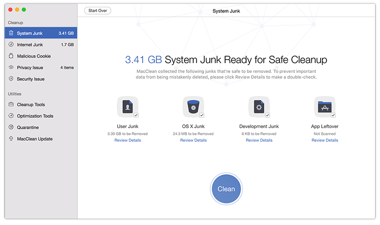 MacClean 3.6.0 MacOSX