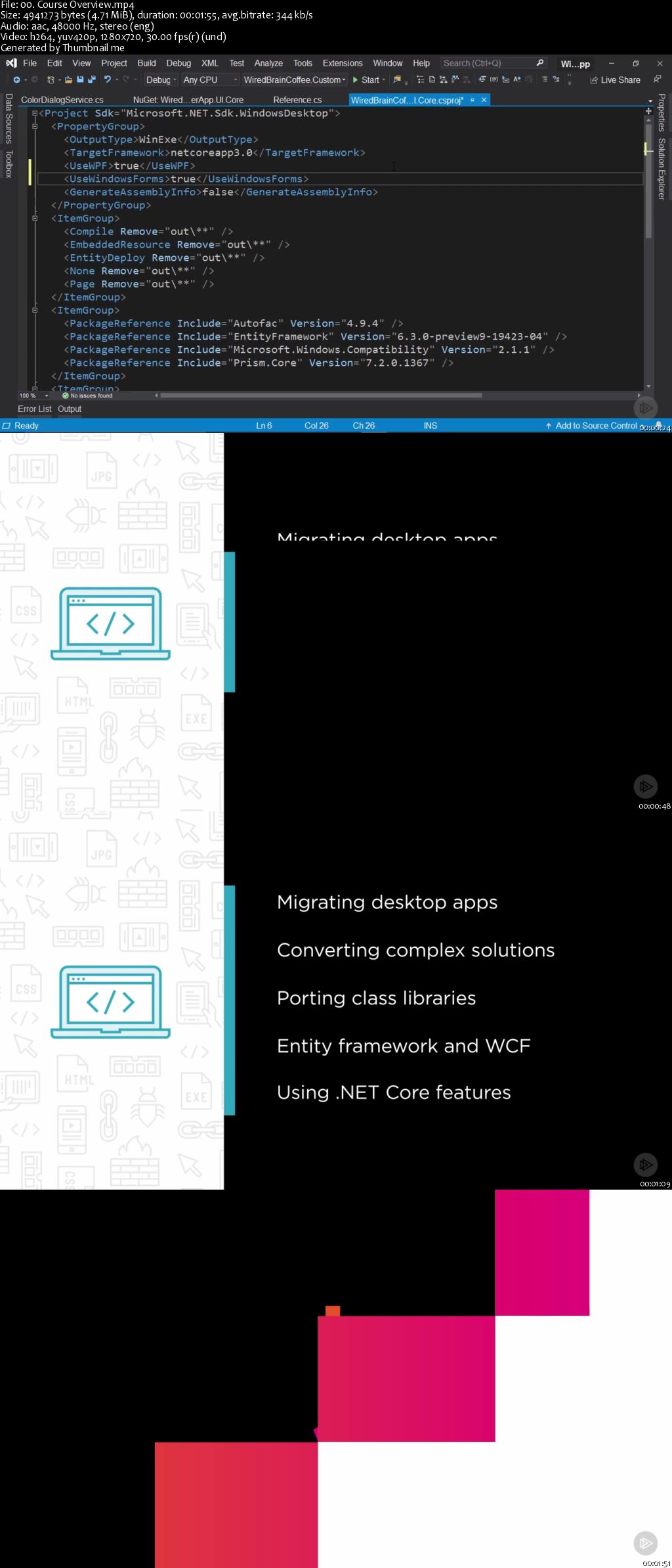 Migrating WPF and Windows Forms Apps to .NET Core