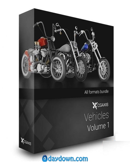 CGAxis 3D Vehicles Volume 1