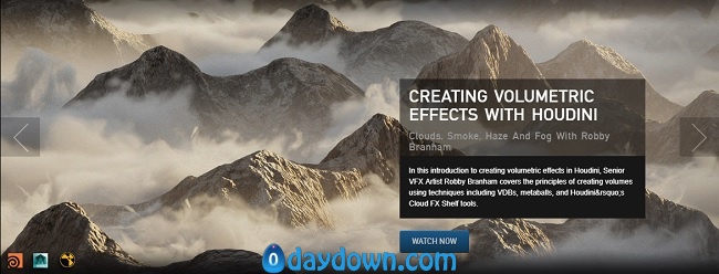 The Gnomon Workshop – Creating Volumetric Effects with Houdini