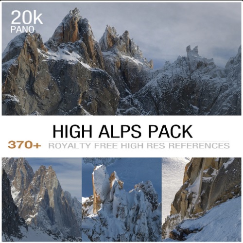 ArtStation Marketplace – Halong Bay and High Alps Pack