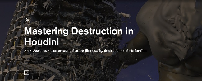 CGMA – Mastering Destruction in Houdini