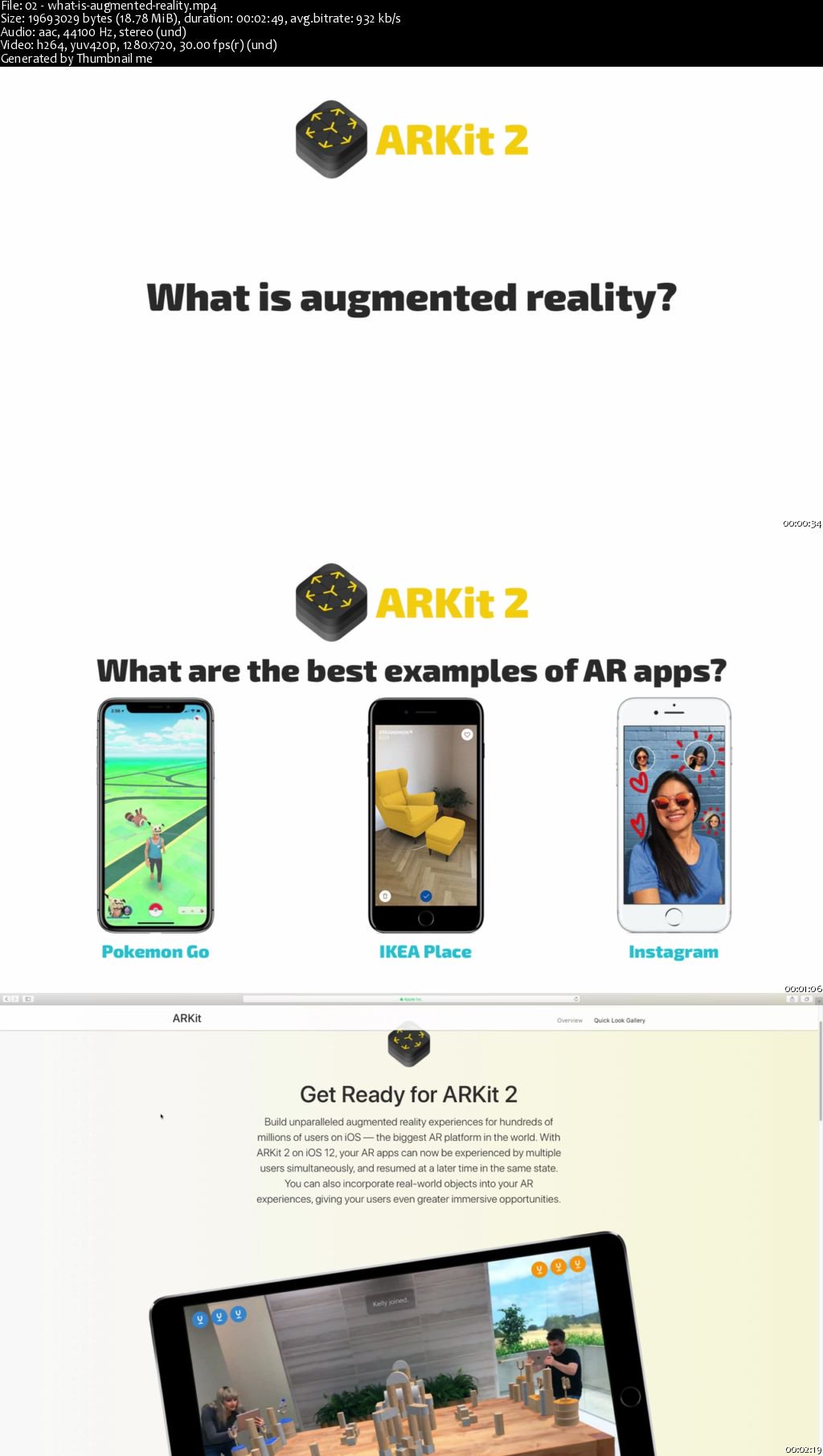 iOS 12 &amp; Swift 4: Mastering ARKit 2 from scratch