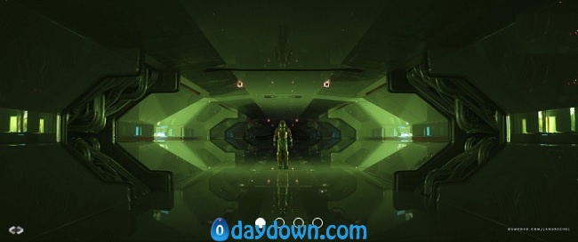 Gumroad – Interior Lighting – Futuristic Corridor