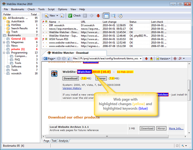 WebSite-Watcher 2018 18.3 Business Edition Multilangual