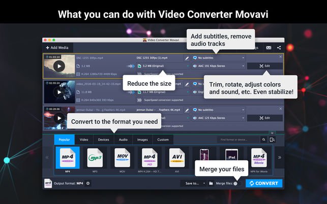 Video Converter Movavi 19.1.0 Multilingual MacOS