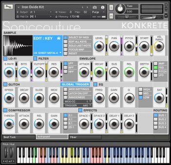 Soniccouture Konkrete v1.1.0 KONTAKT screenshot