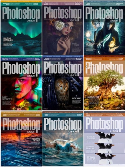 Photoshop User – 2019 Full Year Issues Collection