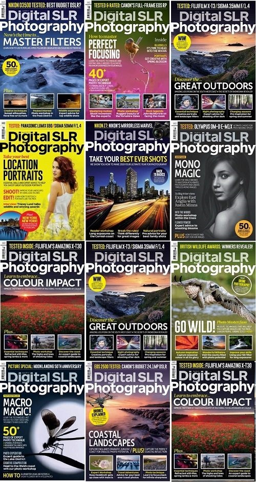 Digital SLR Photography – 2019 Full Year Issues Collection