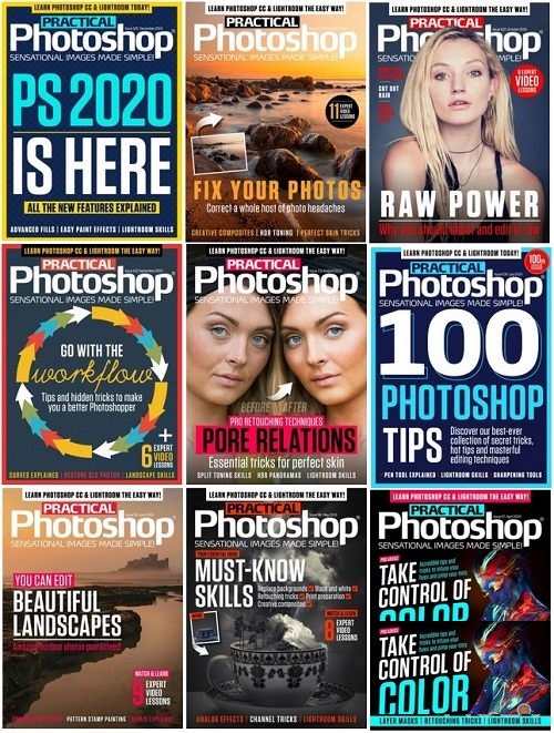 Practical Photoshop – 2019 Full Year Issues Collection