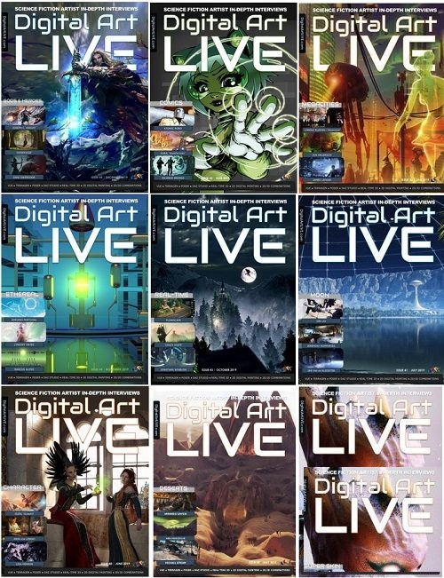 Digital Art Live – 2019 Full Year Issues Collection