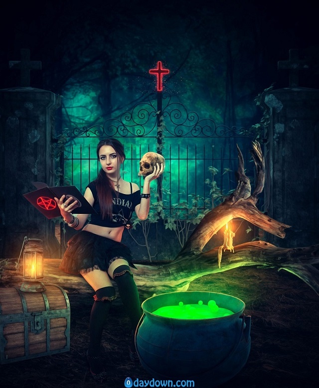 Skillshare – The Witch – Advanced Photoshop Manipulation