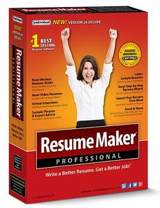 ResumeMaker Professional Deluxe 20.1.1.166