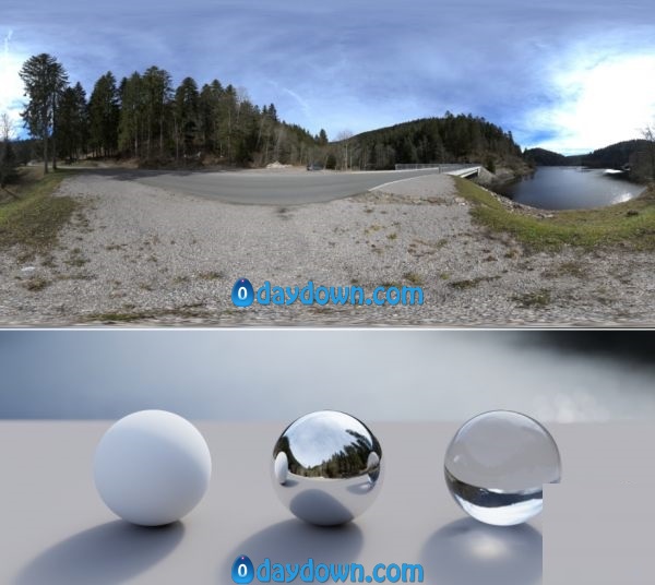 Gumroad – Schwarztalsperre 16K HDRI with Backplates