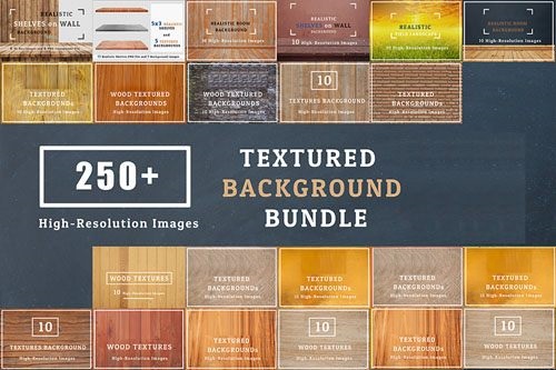 250+ Texture Backgrounds Full Pack