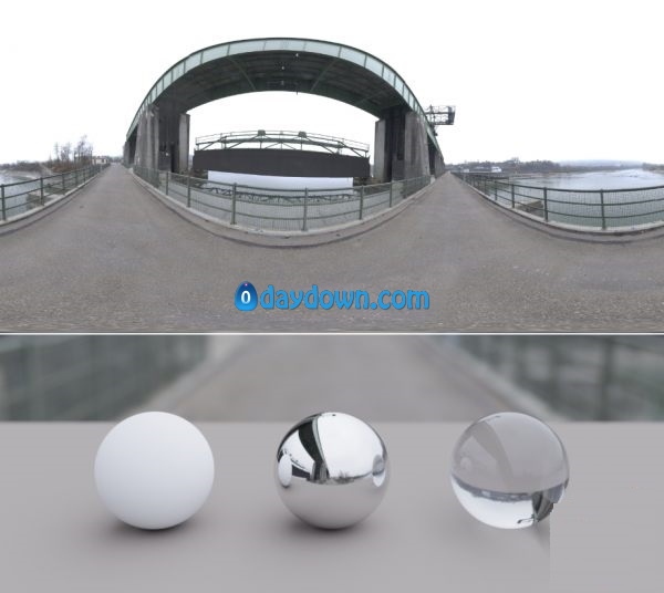 Gumroad – HDRI + Backplates: Dam (Dogern)