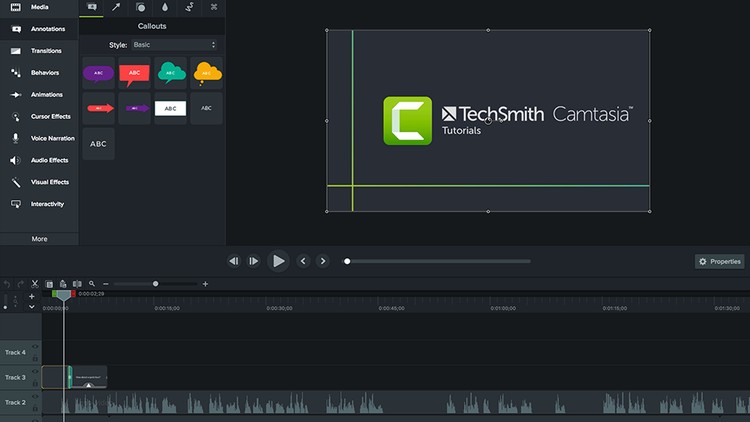 Camtasia Mastery for Camtasia 2019 from scratch