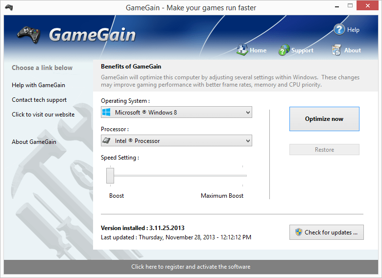 PGWare GameGain 4.2.3.2020 Multilingual