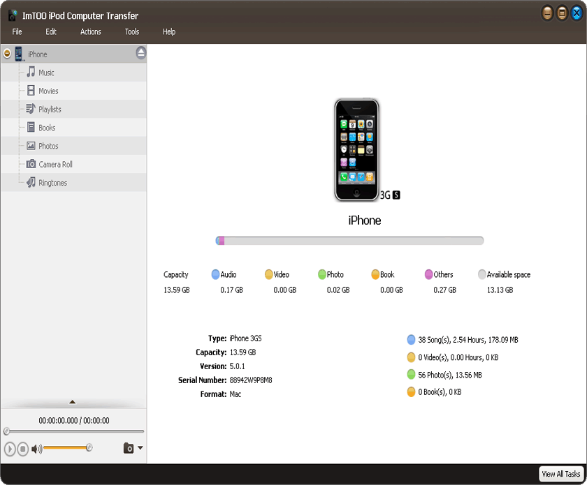 ImTOO iPod Computer Transfer 5.7.30