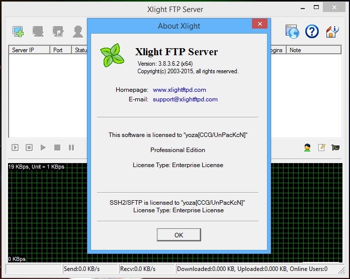 Xlight FTP Server Pro 3.8.3.6.2 (x86/x64)