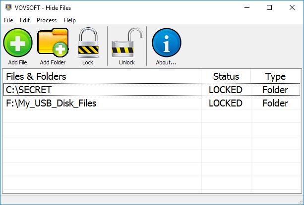 VovSoft Hide Files 4.2