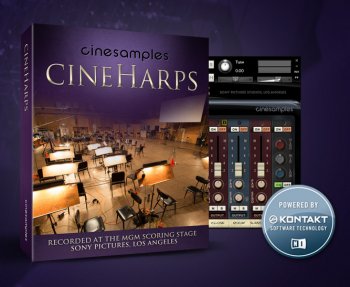 Cinesamples CineHarps v1.1 KONTAKT screenshot