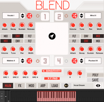 Rast Sound Blend KONTAKT-DECiBEL screenshot