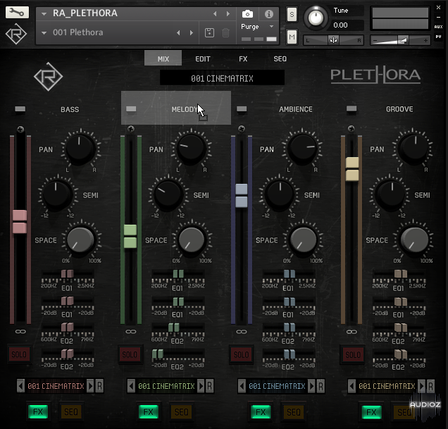 Rigid Audio Plethora KONTAKT screenshot