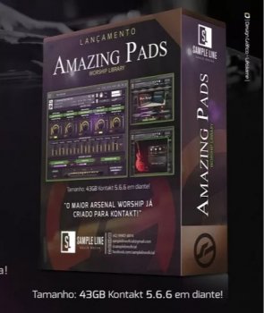 Sample Line Amazing Pads KONTAKT screenshot