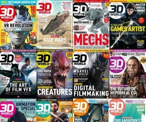 3D World 2011 to 2020 Full Year Issues Collection