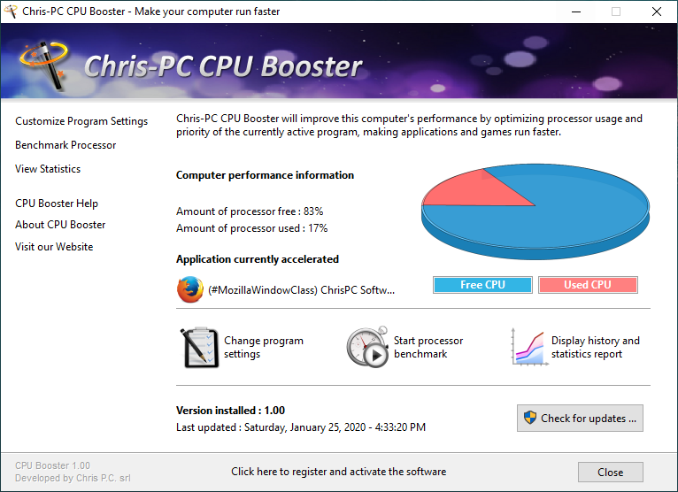 Chris-PC CPU Booster 1.00