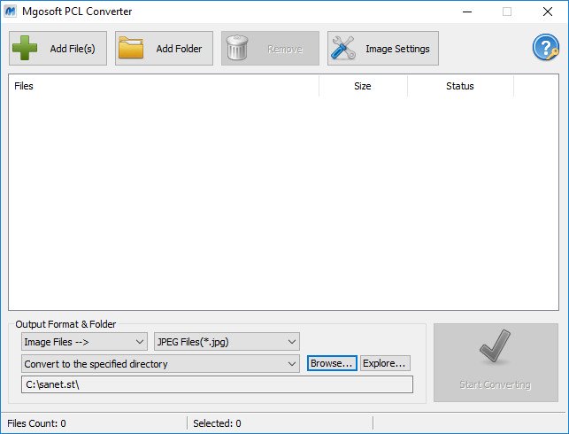 Mgosoft PCL Converter 9.0.3