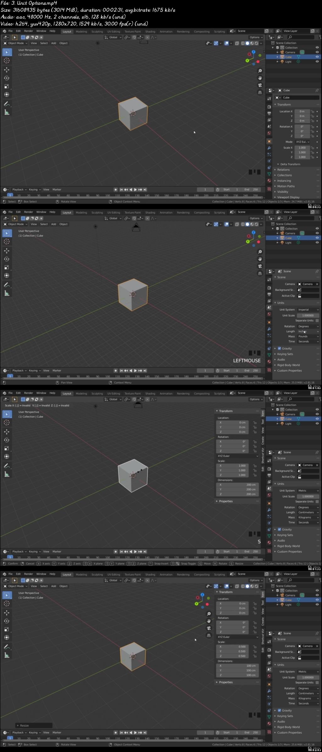  Blender for Absolute Beginners with Mini Challenges 