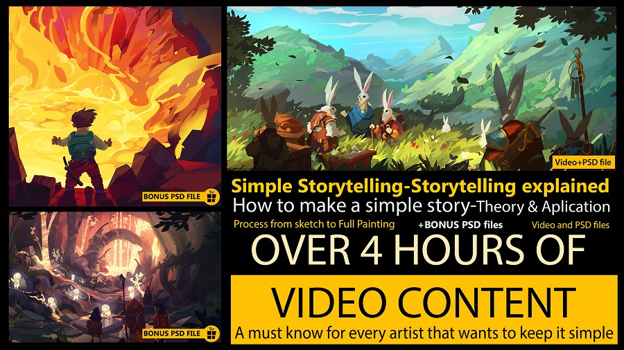 ArtStation – Simple Storytelling – Theory & Application