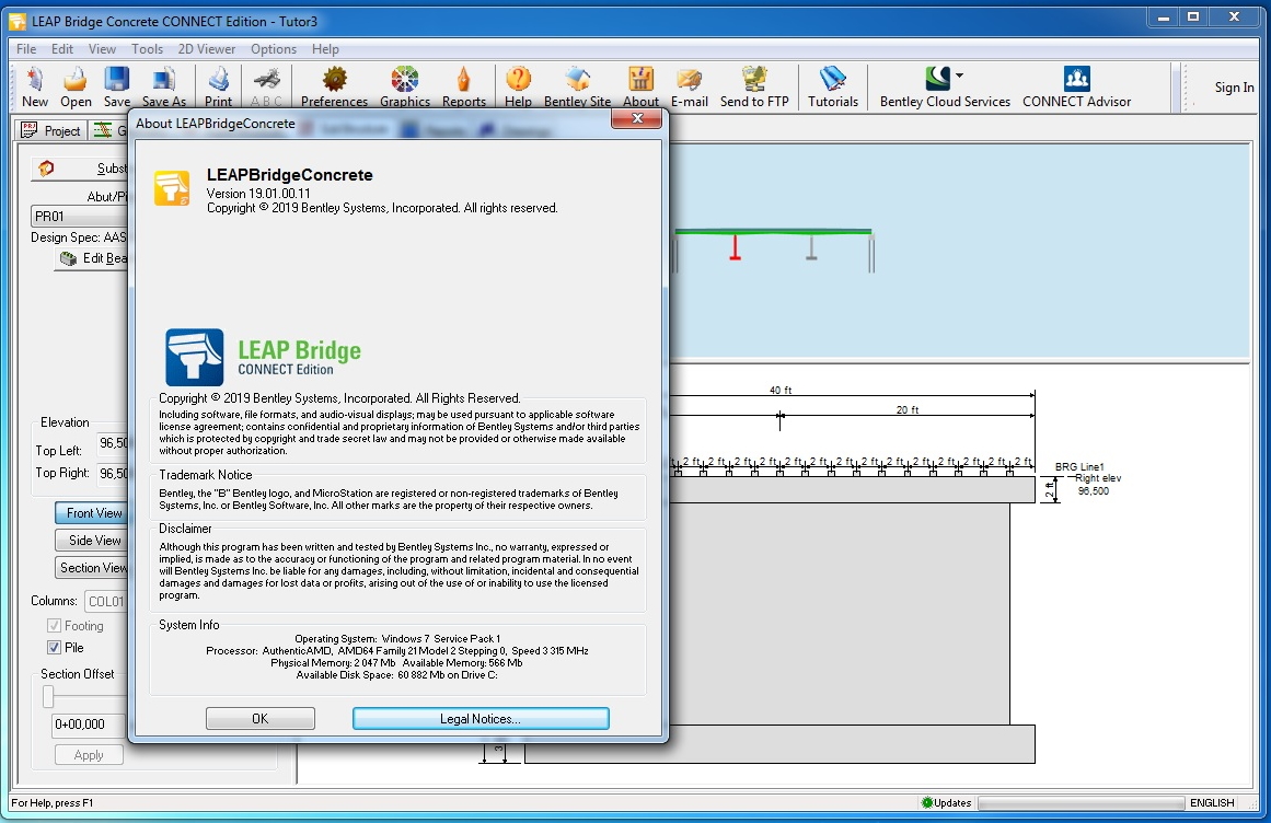 LEAP Bridge Concrete CONNECT Edition V19 Update 3