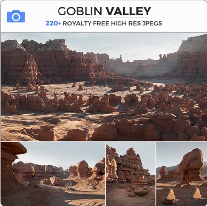 Photobash – Goblin Valley