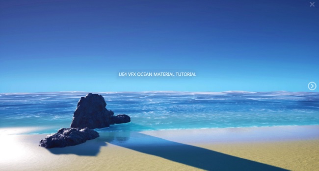 Artstation – UE4 VFX Ocean Material Tutorial