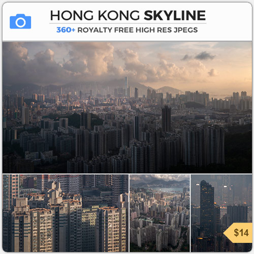 PHOTOBASH – Hong Kong Skyline