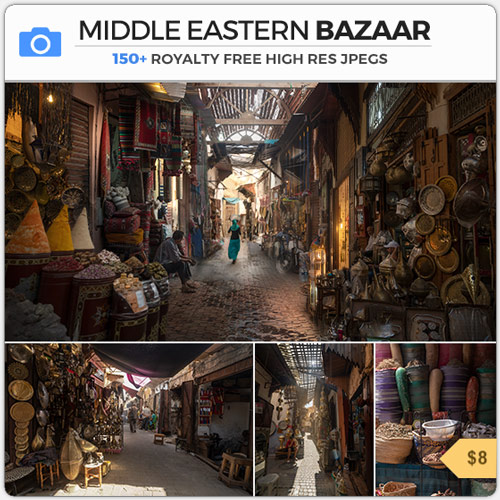 PHOTOBASH – Middle Eastern Bazaar