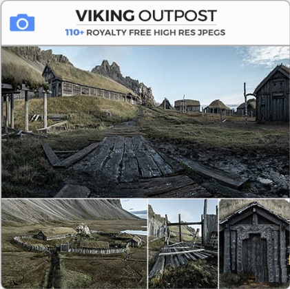 PhotoBash – Viking Outpost