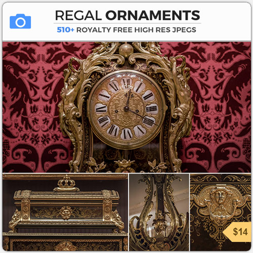 PHOTOBASH – Regal Ornaments